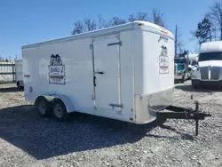 Salvage trucks for sale at Spartanburg, SC auction: 2025 Homeseader 2025 Homesteader 716CT Enclosed Cargo Trailer