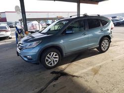 Salvage cars for sale at Hayward, CA auction: 2016 Honda CR-V EX