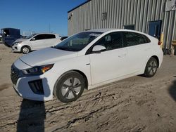 Salvage cars for sale at Haslet, TX auction: 2020 Hyundai Ioniq Blue