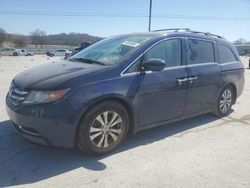 Honda Odyssey exl Vehiculos salvage en venta: 2015 Honda Odyssey EXL