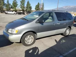 Salvage cars for sale at Rancho Cucamonga, CA auction: 1999 Toyota Sienna LE