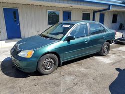 Honda Vehiculos salvage en venta: 2001 Honda Civic EX