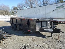 Salvage trucks for sale at Conway, AR auction: 2022 Precision Dump Trailer