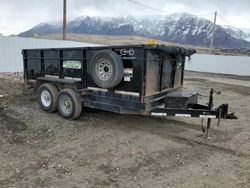 Salvage trucks for sale at Farr West, UT auction: 2015 Cbqt 2015 C & B Dump Trailer