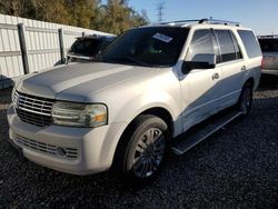 Salvage cars for sale at Riverview, FL auction: 2008 Lincoln Navigator