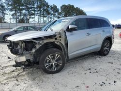 Carros salvage a la venta en subasta: 2016 Toyota Highlander XLE