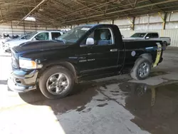 Salvage trucks for sale at Phoenix, AZ auction: 2005 Dodge RAM 1500 ST