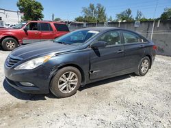 Salvage cars for sale at Opa Locka, FL auction: 2013 Hyundai Sonata GLS