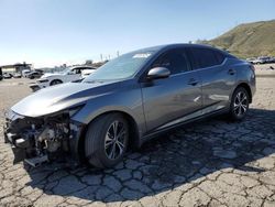 Nissan salvage cars for sale: 2021 Nissan Sentra SV