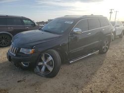 Salvage cars for sale at San Antonio, TX auction: 2015 Jeep Grand Cherokee Overland