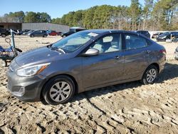 Salvage cars for sale at Seaford, DE auction: 2015 Hyundai Accent GLS