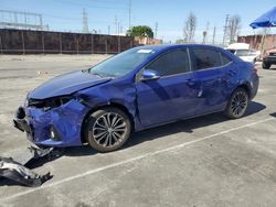 Salvage cars for sale at Wilmington, CA auction: 2016 Toyota Corolla L