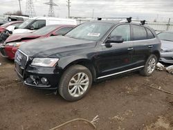 Salvage cars for sale at Elgin, IL auction: 2016 Audi Q5 Premium