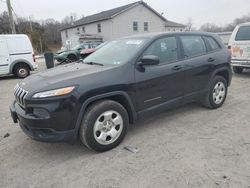 Salvage cars for sale at York Haven, PA auction: 2014 Jeep Cherokee Sport