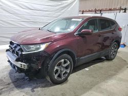 Salvage cars for sale at Candia, NH auction: 2018 Honda CR-V EXL