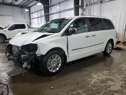 Chrysler Vehiculos salvage en venta: 2015 Chrysler Town & Country Touring L