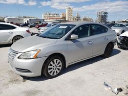 Vehiculos salvage en venta de Copart New Orleans, LA: 2015 Nissan Sentra S