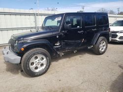 Jeep salvage cars for sale: 2015 Jeep Wrangler Unlimited Sahara