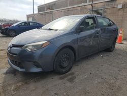 Salvage cars for sale at Fredericksburg, VA auction: 2016 Toyota Corolla L