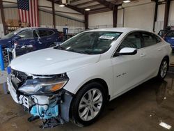 Salvage cars for sale at West Mifflin, PA auction: 2019 Chevrolet Malibu LT