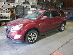 Chevrolet Equinox lt salvage cars for sale: 2017 Chevrolet Equinox LT