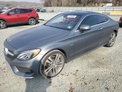 Salvage cars for sale at Concord, NC auction: 2017 Mercedes-Benz C300