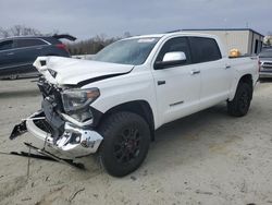 Salvage cars for sale at Spartanburg, SC auction: 2021 Toyota Tundra Crewmax Limited