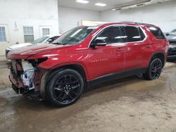 Salvage cars for sale at Davison, MI auction: 2020 Chevrolet Traverse LT