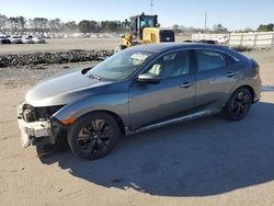 Salvage cars for sale at Dunn, NC auction: 2019 Honda Civic EX