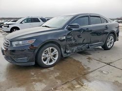 Salvage cars for sale at Grand Prairie, TX auction: 2018 Ford Taurus SEL