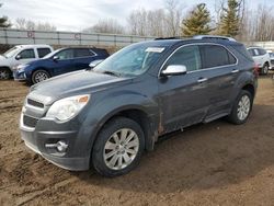 Chevrolet salvage cars for sale: 2011 Chevrolet Equinox LTZ