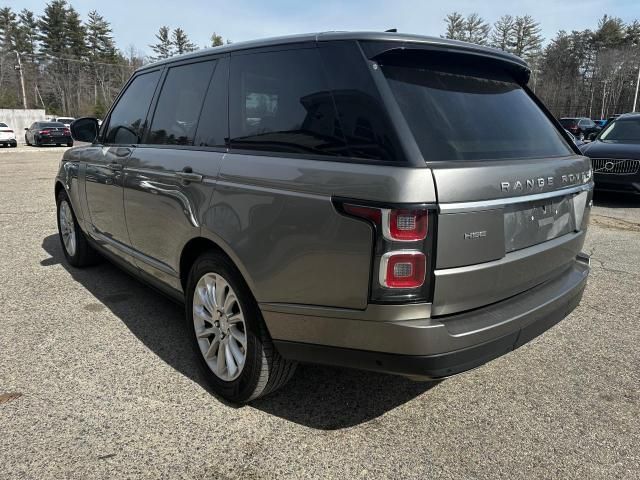 2018 Land Rover Range Rover HSE