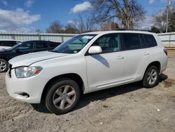 Salvage cars for sale at Chatham, VA auction: 2010 Toyota Highlander