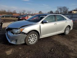 Salvage cars for sale at Chicago Heights, IL auction: 2012 Toyota Camry Base