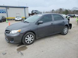 Salvage cars for sale at Florence, MS auction: 2012 Toyota Corolla Base