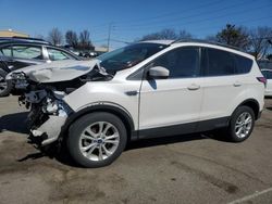 Salvage cars for sale at Moraine, OH auction: 2018 Ford Escape SE