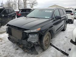 Salvage cars for sale at Central Square, NY auction: 2019 Hyundai Santa FE SE