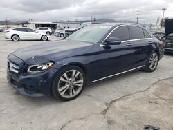 Salvage cars for sale at Sun Valley, CA auction: 2018 Mercedes-Benz C300