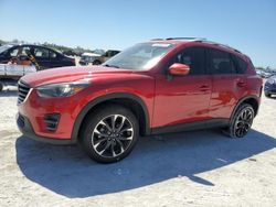 Salvage cars for sale at Arcadia, FL auction: 2016 Mazda CX-5 GT