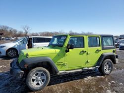 Salvage cars for sale at Des Moines, IA auction: 2016 Jeep Wrangler Unlimited Sport