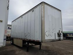 Salvage trucks for sale at Columbus, OH auction: 2009 Wabash 28 DRY Van Trailer