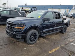 Salvage cars for sale at Woodhaven, MI auction: 2024 Ford F150 XLT