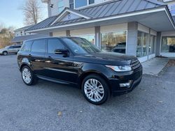 Salvage cars for sale at North Billerica, MA auction: 2014 Land Rover Range Rover Sport SC