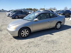 Honda salvage cars for sale: 2003 Honda Civic EX