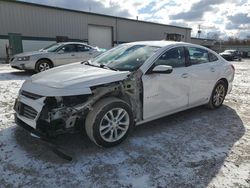 Salvage cars for sale from Copart Leroy, NY: 2017 Chevrolet Malibu LT