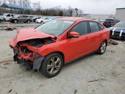 Salvage cars for sale at Spartanburg, SC auction: 2014 Ford Focus SE