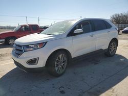 Salvage cars for sale at Oklahoma City, OK auction: 2015 Ford Edge Titanium