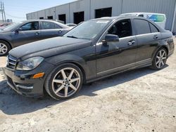 Salvage cars for sale at Jacksonville, FL auction: 2014 Mercedes-Benz C 250