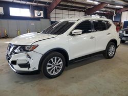 Salvage cars for sale at East Granby, CT auction: 2017 Nissan Rogue S