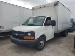 Salvage trucks for sale at Homestead, FL auction: 2016 Chevrolet Express G3500